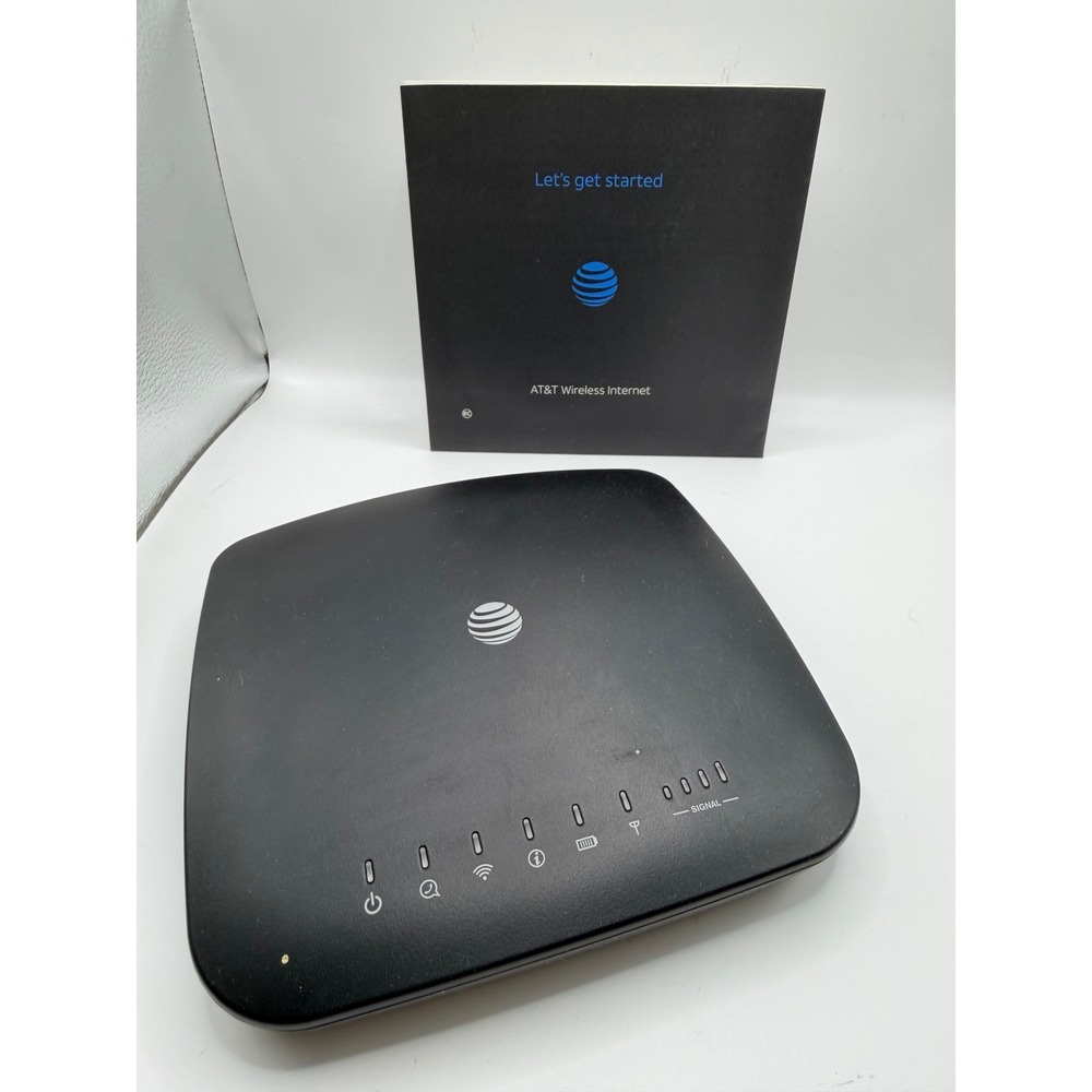 AT&T Wireless Internet Router IFWA-40 Antenna 4G‎ LTE Home Wi-Fi Black Boxed